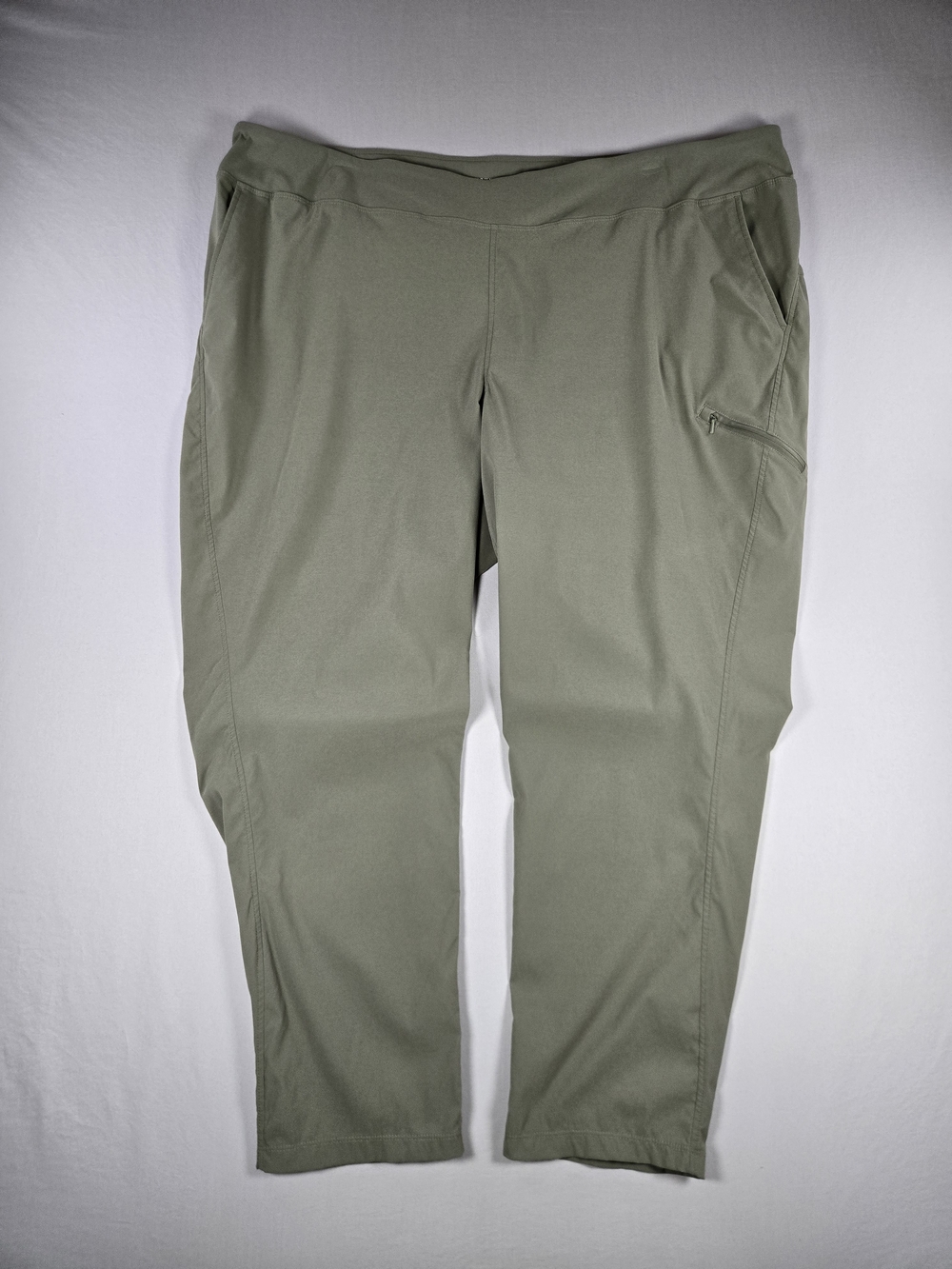 Mountain Hardwear Dynama Ankle Pants Green Plus Size 3X EUC